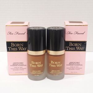 Too Faced Born This Way Tiramisu Undetectable Med to Full Foundation 1.0 Oz Lot